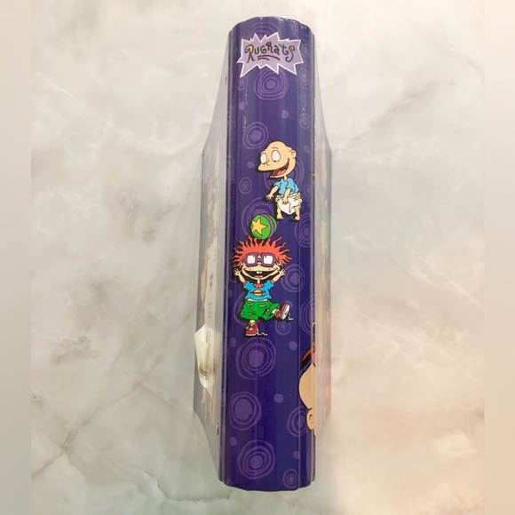 Vintage 1998 Rugrats 3 Ring Binder Tommy Chucky Nickelodeon School Supplies - Picture 7 of 8